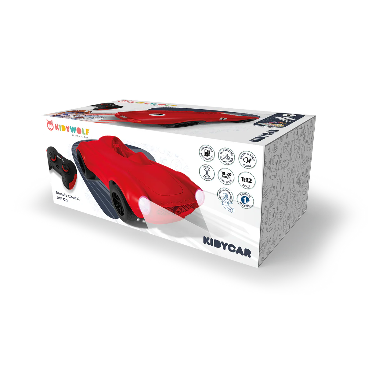 KIDYWOLF KIDYCAR COLOR ROJO
