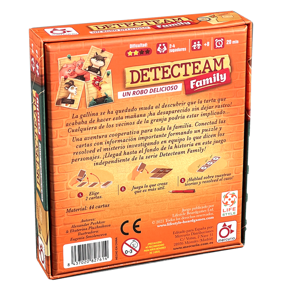 MERCURIO DETECTEAM FAMILY 2 UN ROBO DELICIOSO - Imagen 2