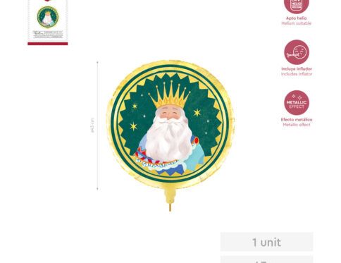 AMBER MOOD OH YEAH GLOBO FOIL REDONDO MELCHOR 43CM APTO HELIO