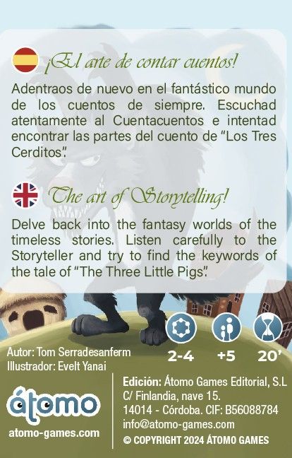ÁTOMO STORYTELLING LOS TRES CERDITOS - Imagen 2