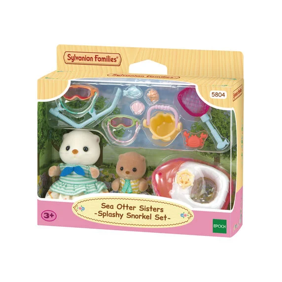 EPOCH SYLVANIAN FAMILIES SET HERMANAS NUTRIA MARINA - Imagen 3