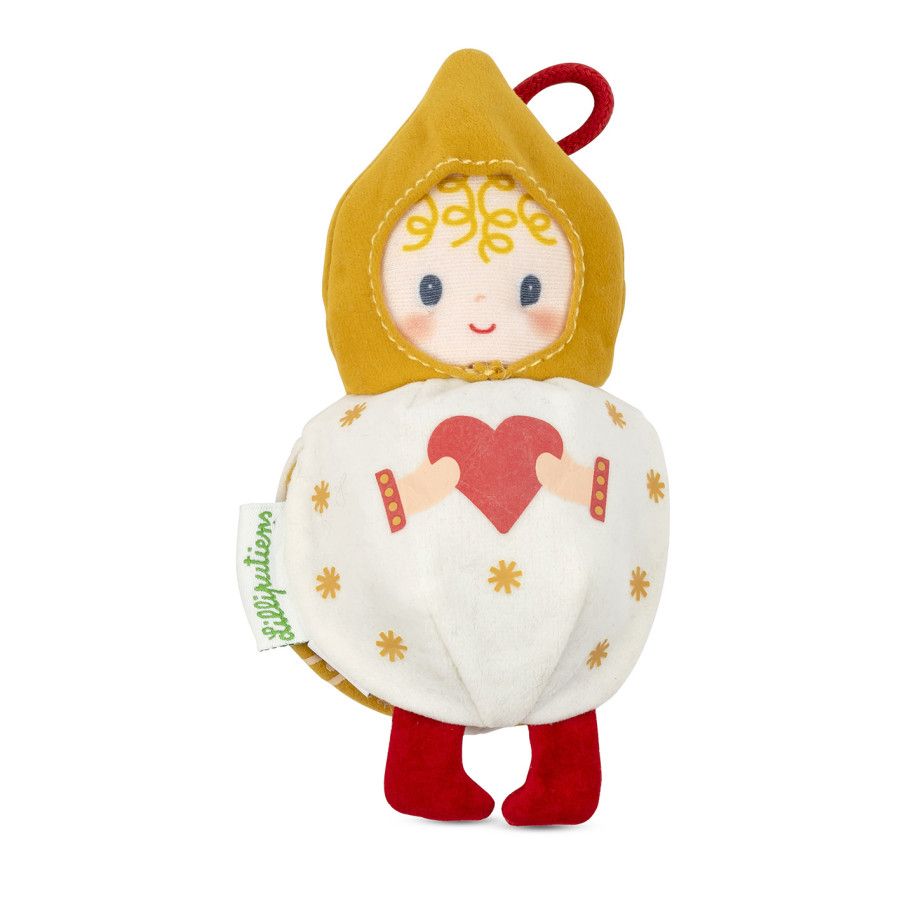 LILLIPUTIENS BOLA NAVIDAD Y DUENDE REVERSIBLE BLANCO