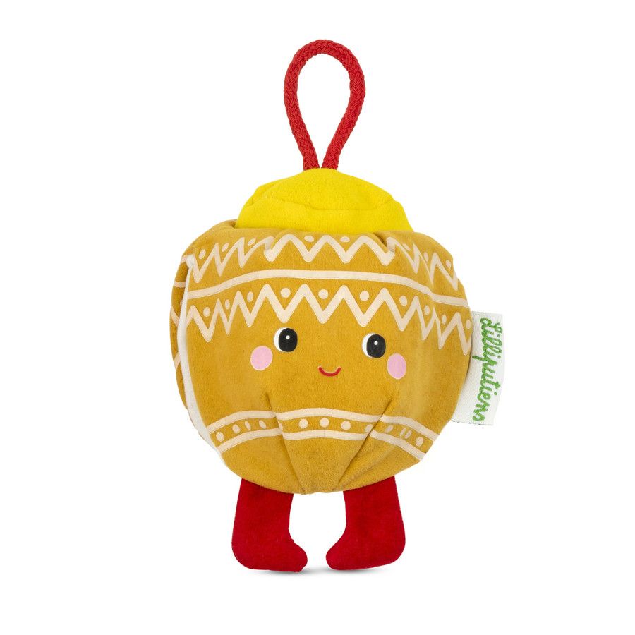 LILLIPUTIENS BOLA NAVIDAD Y DUENDE REVERSIBLE BLANCO - Imagen 2