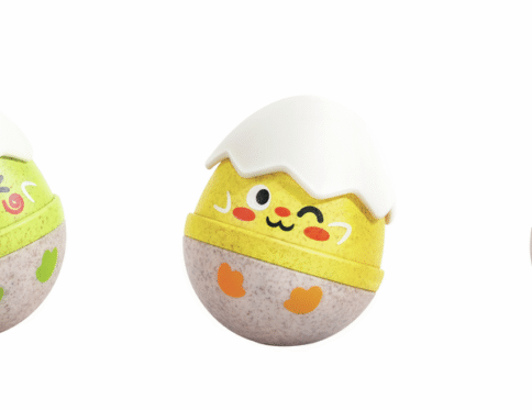 HAPE FELICES SONAJEROS TAMBALEANTES DE POLLUELOS