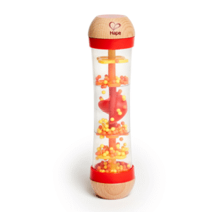 HAPE CUENTAS Y GOTAS DE LLUVIA ROJO