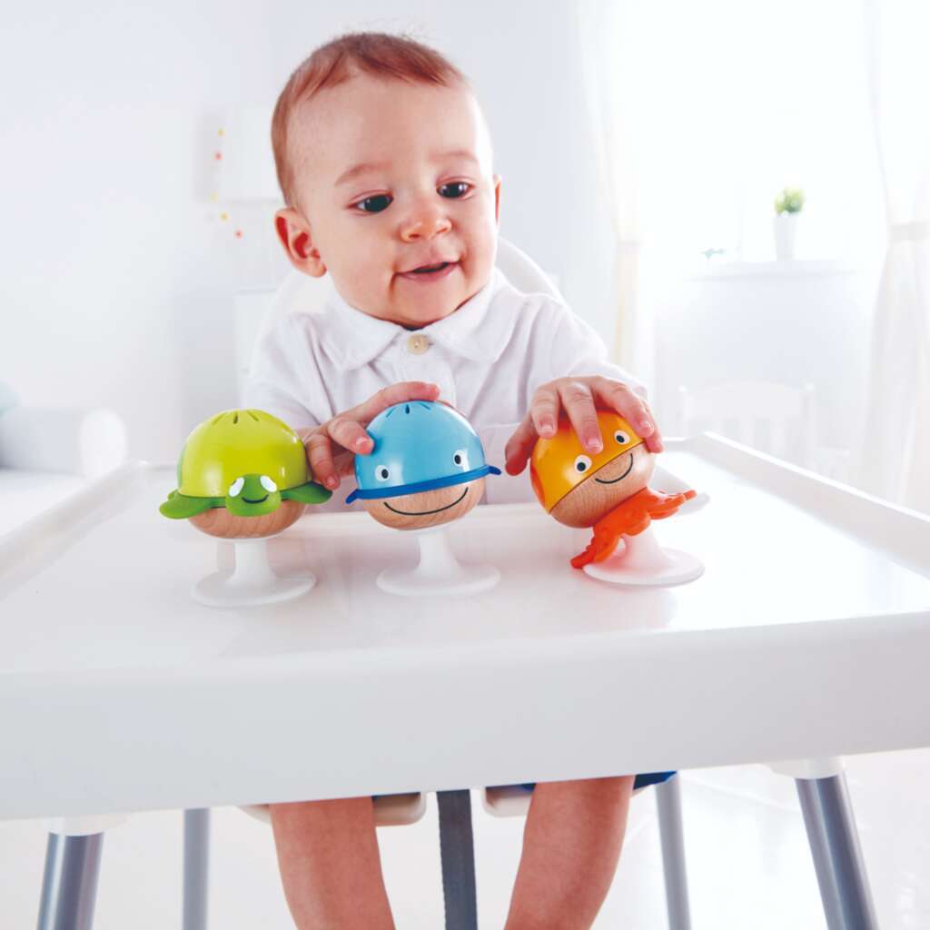 HAPE JUEGO DE SONAJEROS ADHESIVOS - Imagen 2