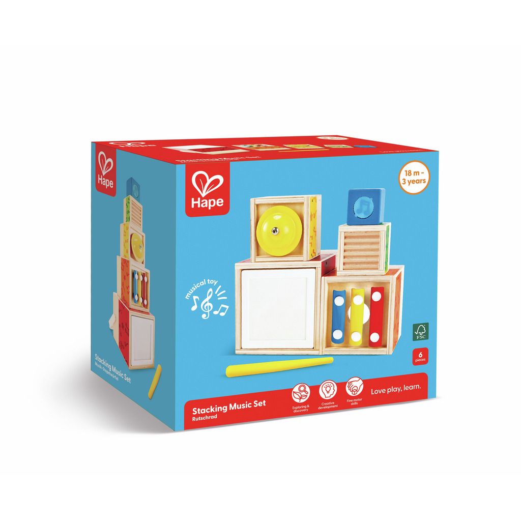 HAPE JUEGO DE APILAMIENTO MUSICAL - Imagen 3