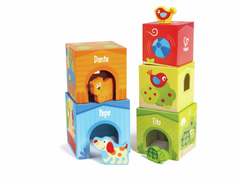 HAPE CUBOS APILABLES PEPE & FRIENDS