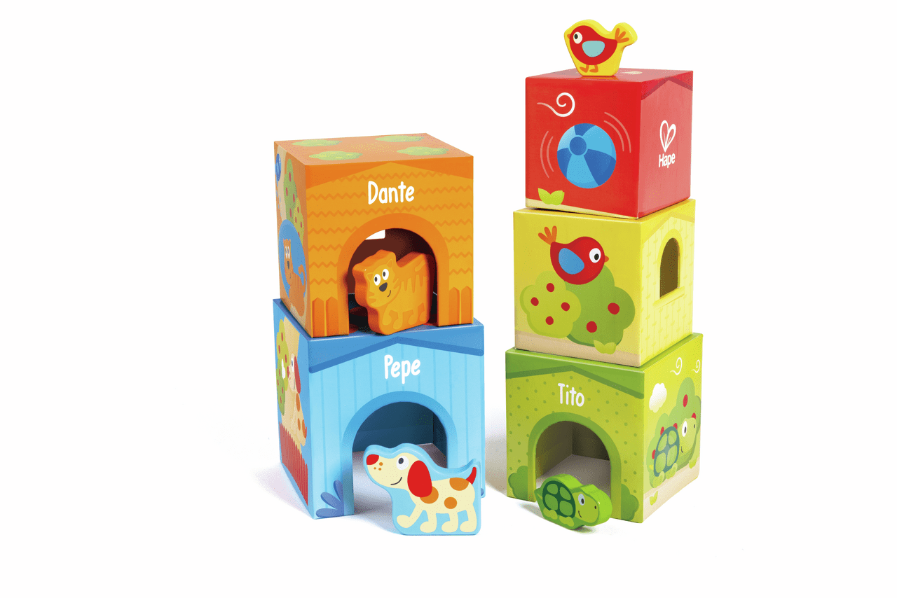 HAPE CUBOS APILABLES PEPE & FRIENDS