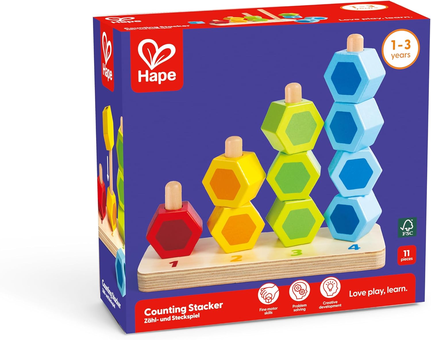 HAPE APILAR Y CONTAR - Imagen 3