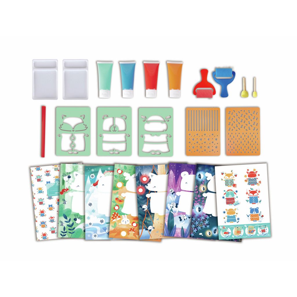 HAPE DIVERSIÓN DE PINTURA CON ESPONJA - Imagen 2