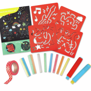 HAPE TIZAS Y STENCILS ARTE