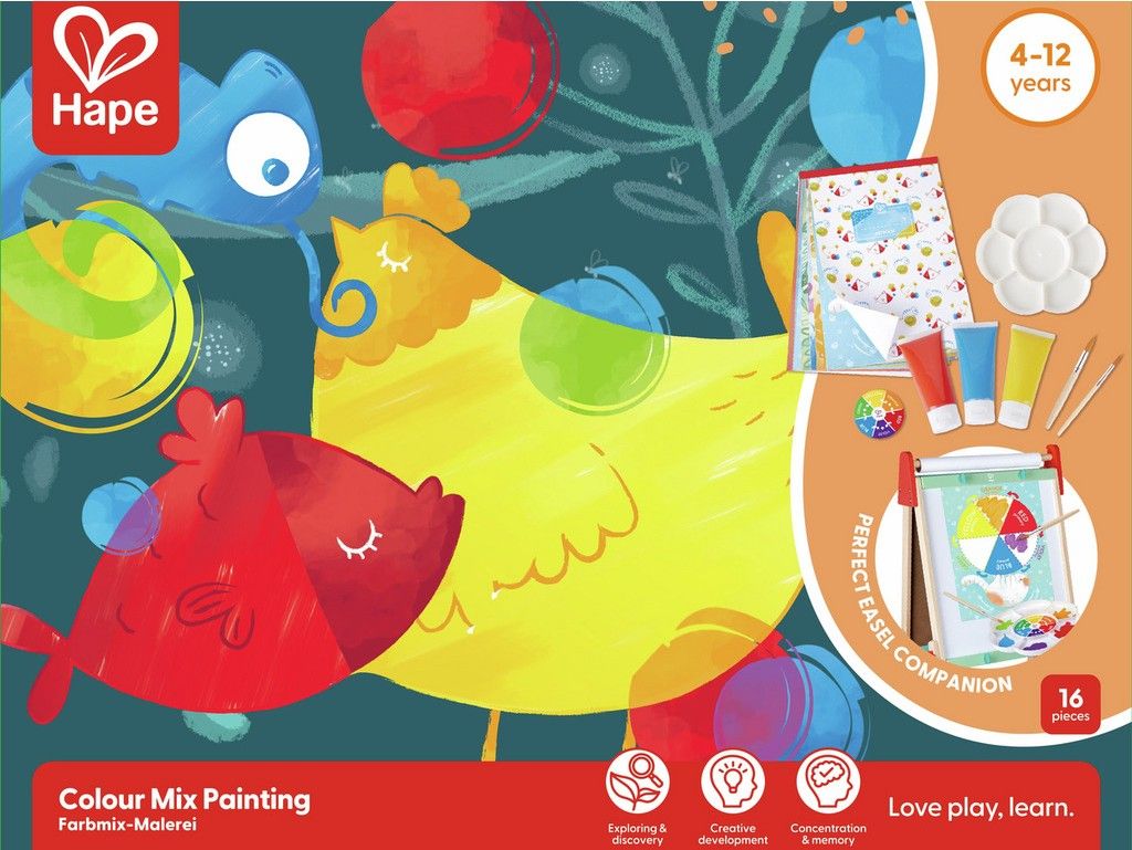 HAPE PINTURA DE MEZCLA DE COLORES - Imagen 3