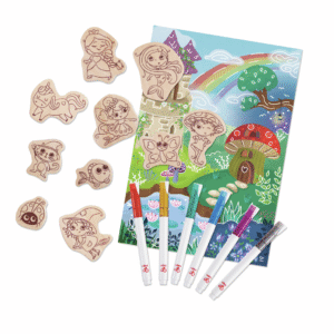 HAPE AMIGOS MÁGICOS, CUENTOS DE BRICOLAJE IMANES