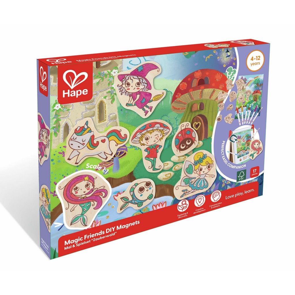 HAPE AMIGOS MÁGICOS, CUENTOS DE BRICOLAJE IMANES - Imagen 3