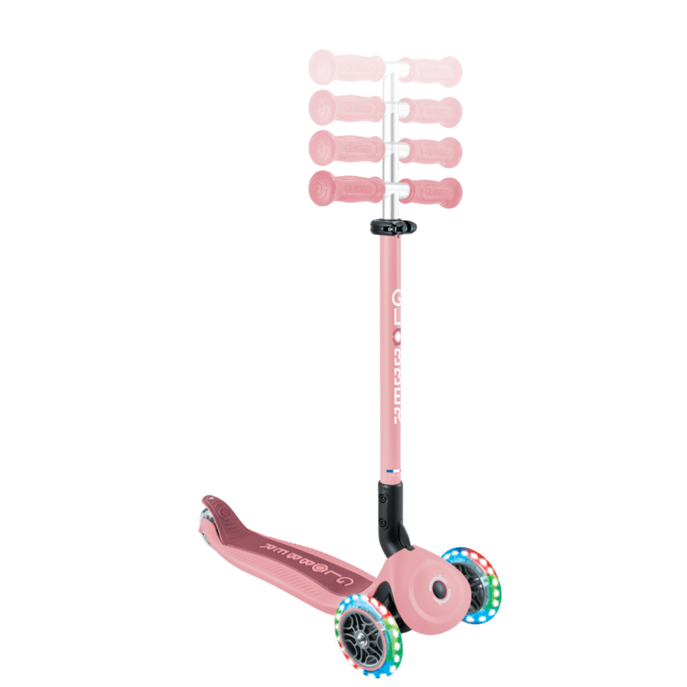 GLOBBER GO UP ACTIVE 360º WHITE LIGHTS PASTEL PINK - Imagen 2