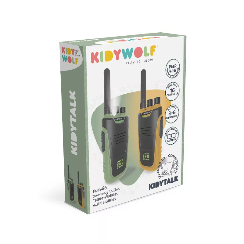 KIDYWOLF KIDYTALK VERDE/NARANJA - Imagen 3