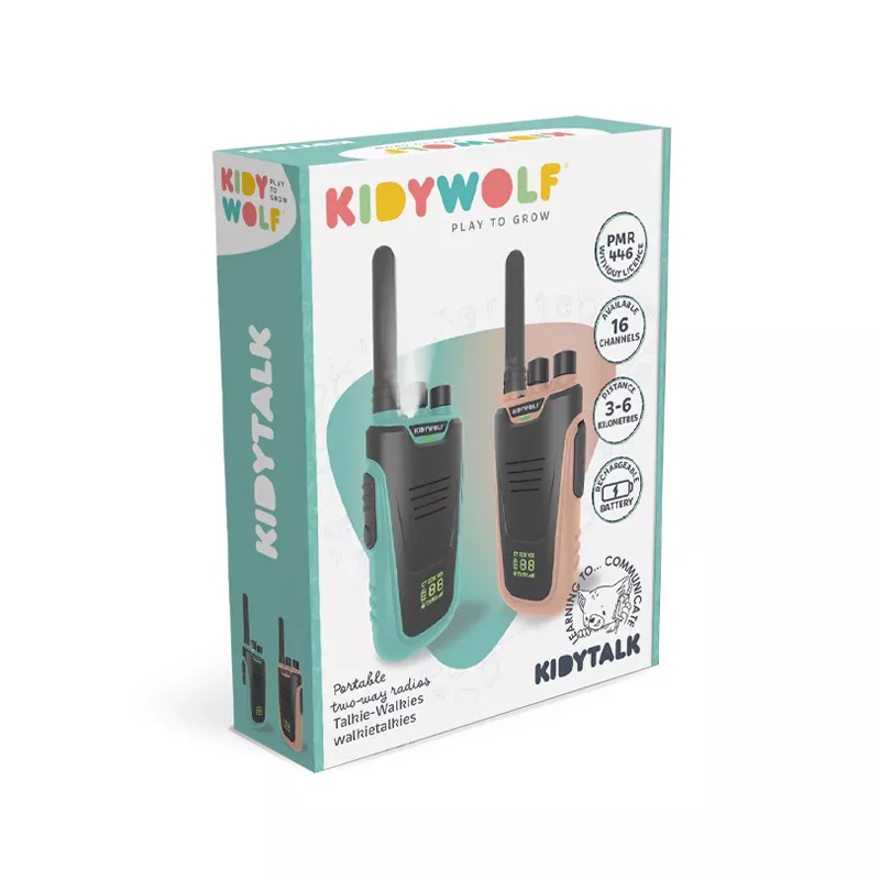 KIDYWOLF KIDYTALK NATURAL/CIAN - Imagen 3