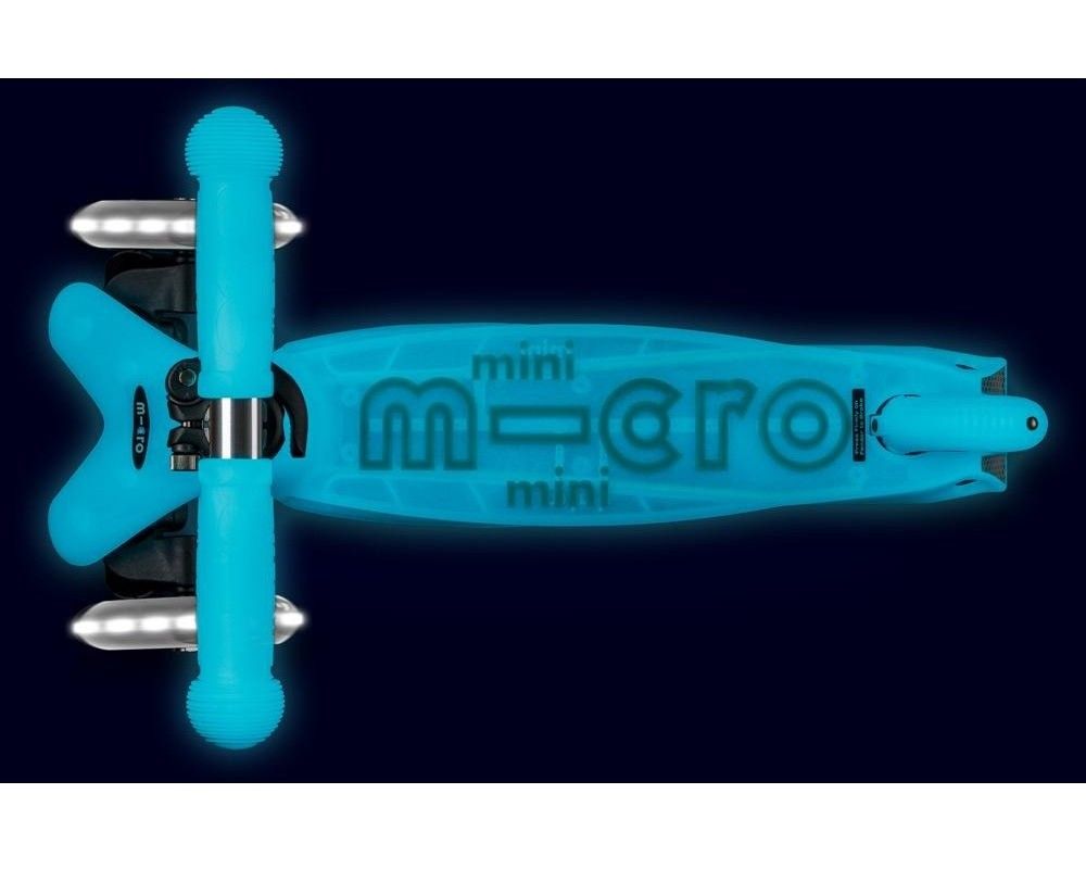 MICRO MINI DELUXE GLOW LED AQUA - Imagen 3
