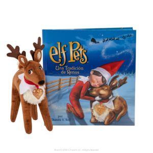 CEFA THE ELF ON THE SHELF:ELF PETS, CUENTO Y PELUCHE RENO