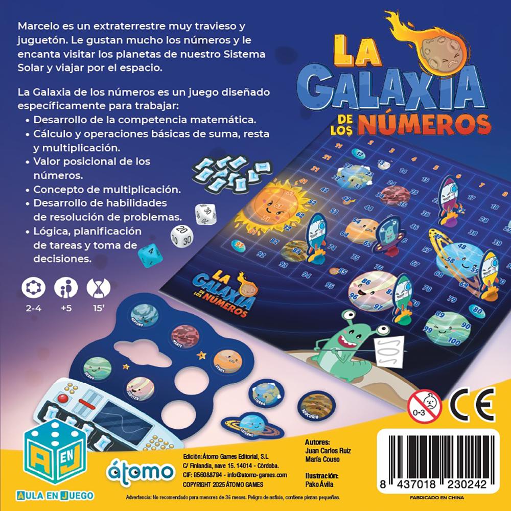 ÁTOMO LA GALAXIA DE LOS NÚMEROS - Imagen 3