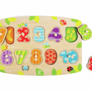 HAPE PUZLE DE NÚMEROS CON PINZAS