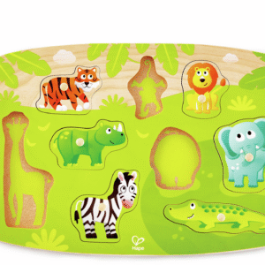 HAPE PUZLE DE LA JUNGLA CON PINZAS