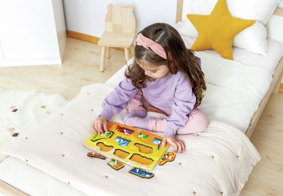 HAPE PUZLE DE CONSTRUCCIÓN CON PINZAS - Imagen 2