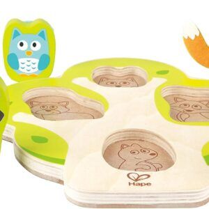 HAPE PUZZLE ENCAJABLE ÁRBOL DE ANIMALES