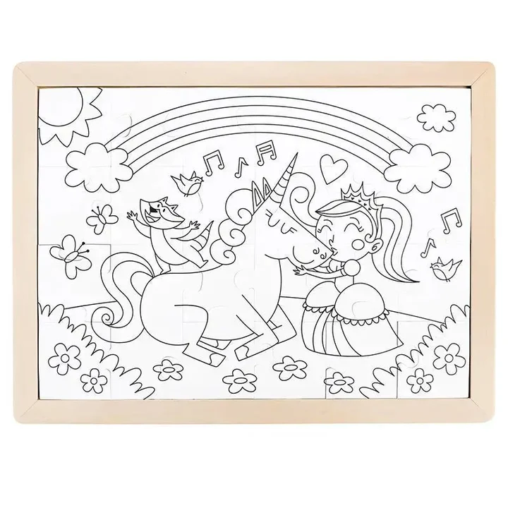 HAPE UNICORN FRIENDS PUZZLE - Imagen 2