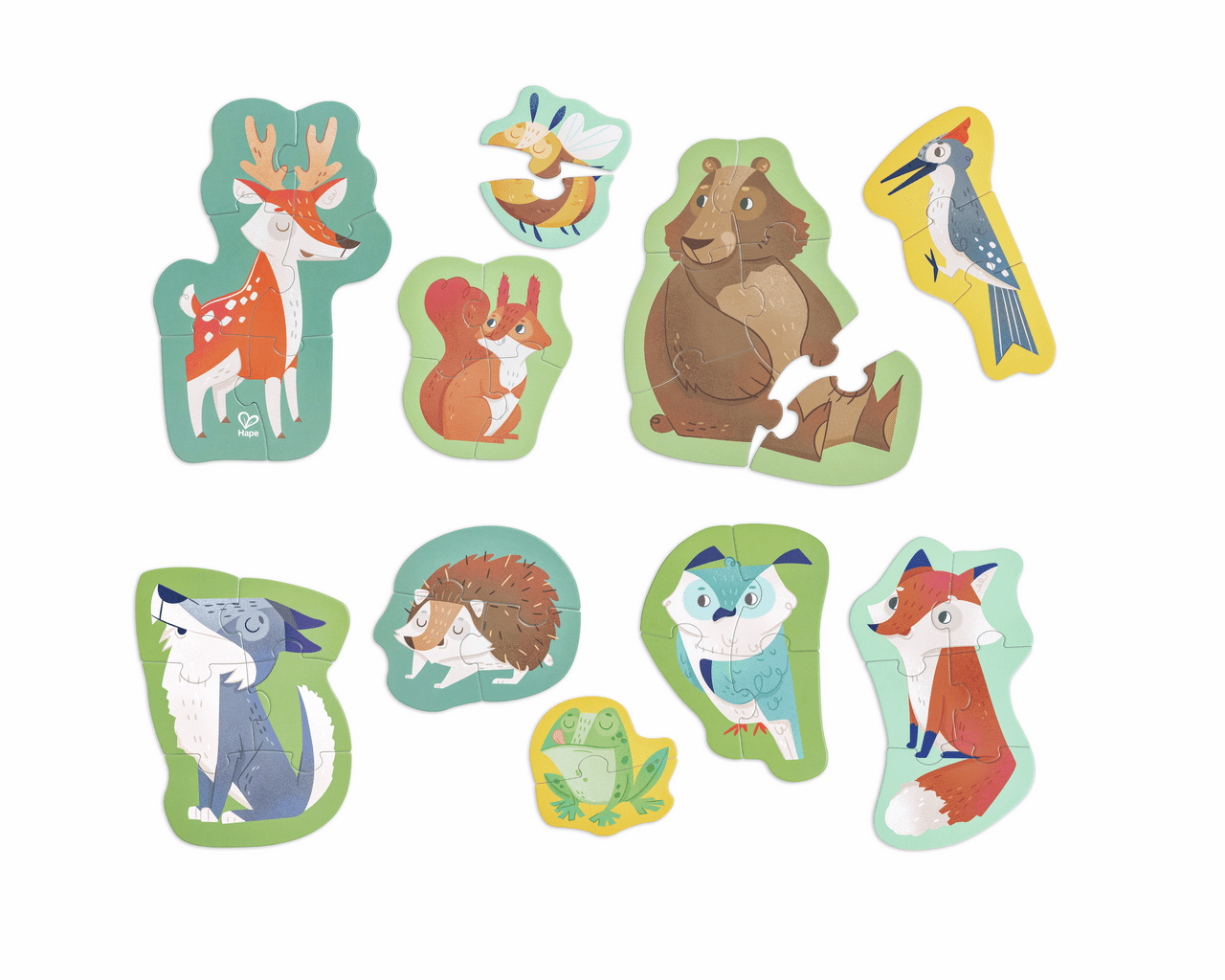 HAPE ROMPECABEZAS DE AMIGOS DEL BOSQUE