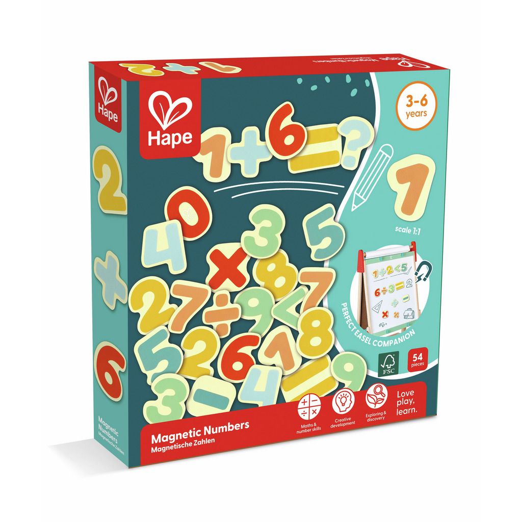 HAPE NÚMEROS MAGNÉTICOS
