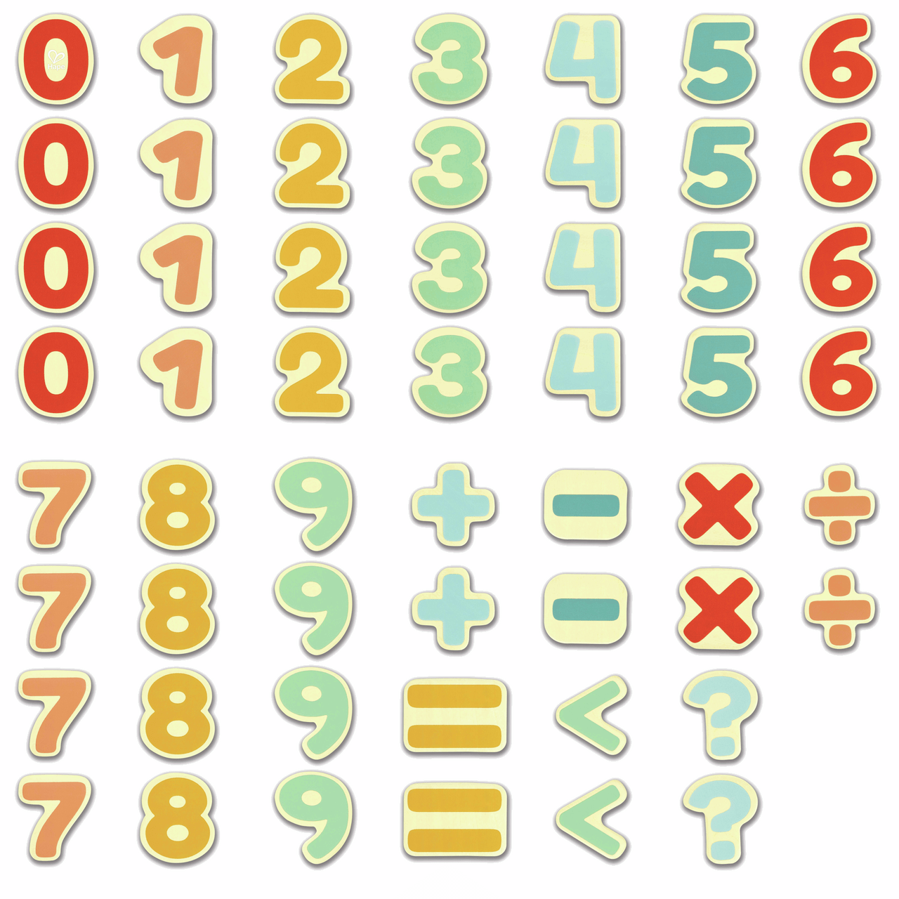 HAPE NÚMEROS MAGNÉTICOS - Imagen 3
