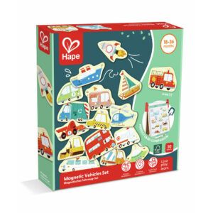HAPE JUEGO DE VEHÍCULOS MAGNÉTICOS