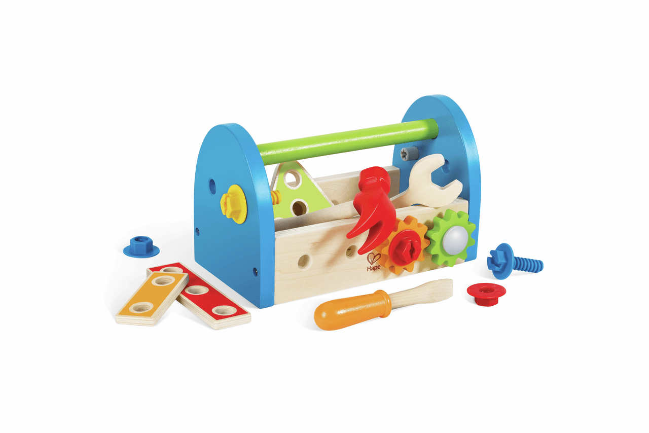 HAPE CAJA HERRAMIENTAS DE MADERA
