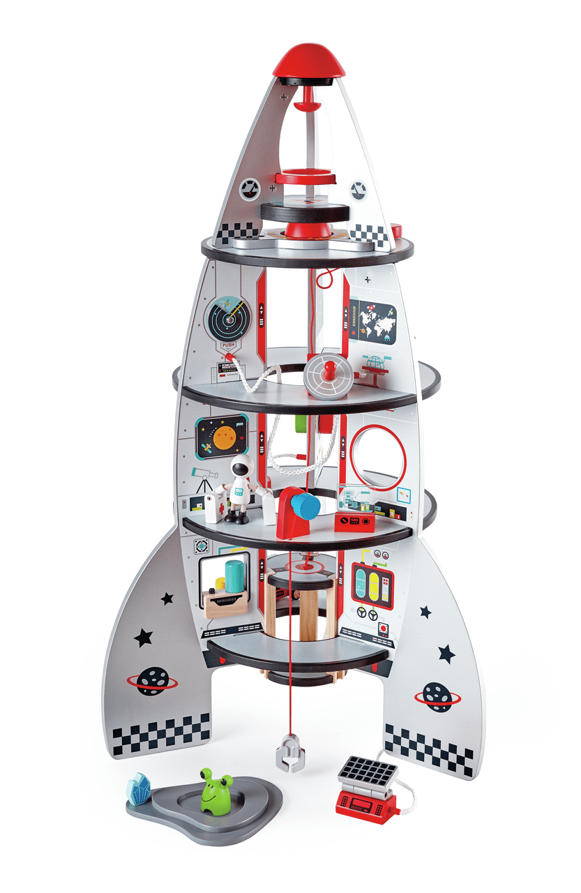 HAPE COHETE ESPACIAL DE CUATRO PISOS