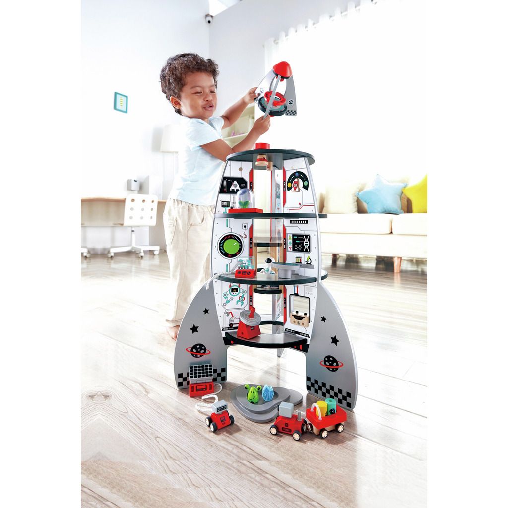 HAPE COHETE ESPACIAL DE CUATRO PISOS - Imagen 2