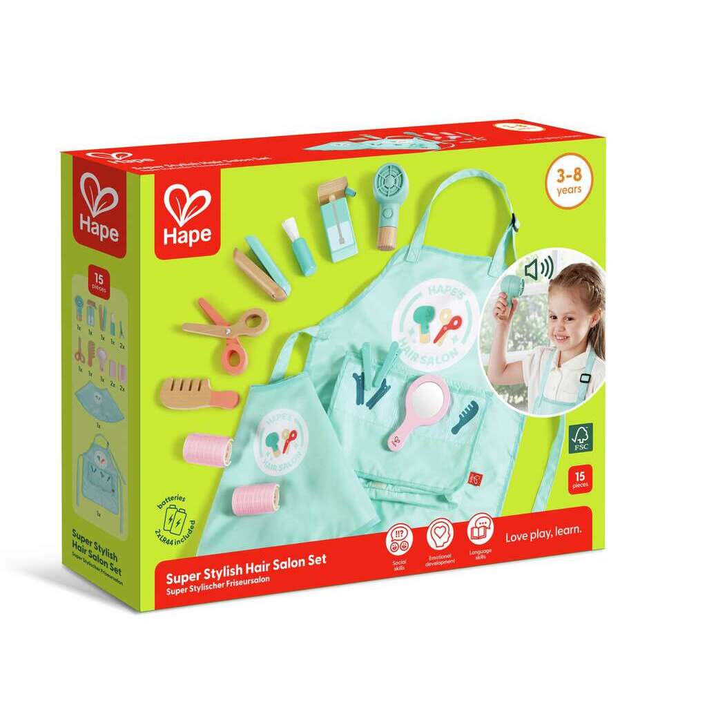 HAPE CONJUNTO DE PELUQUERÍA SUPERELEGANTE - Imagen 3