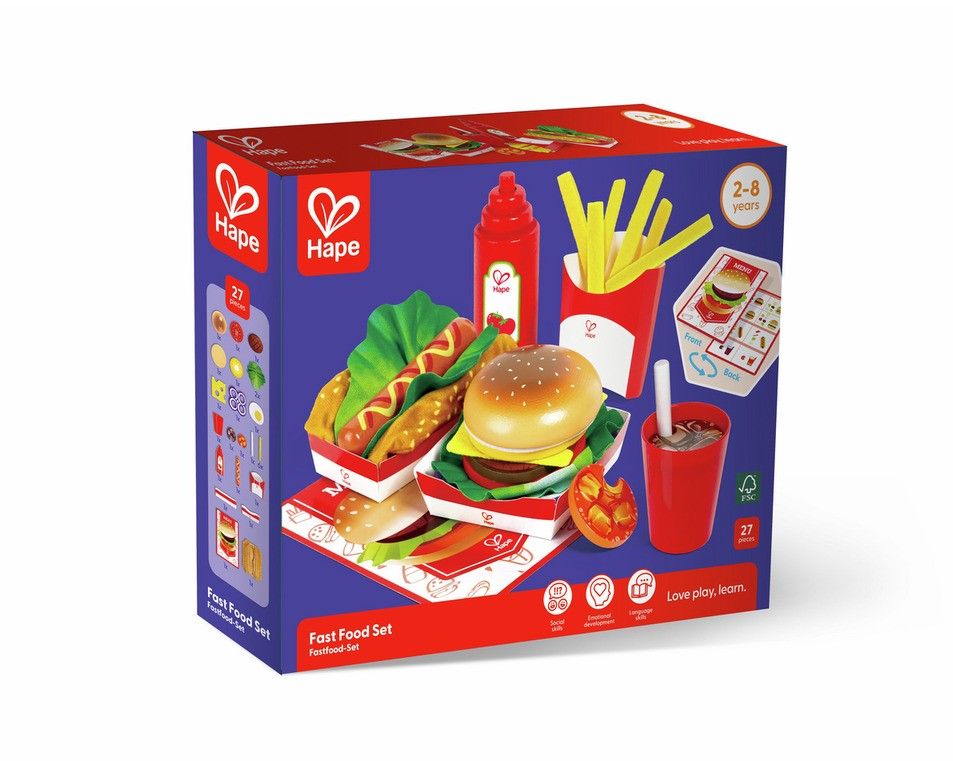 HAPE CONJUNTO DE COMIDA RÁPIDA - Imagen 3