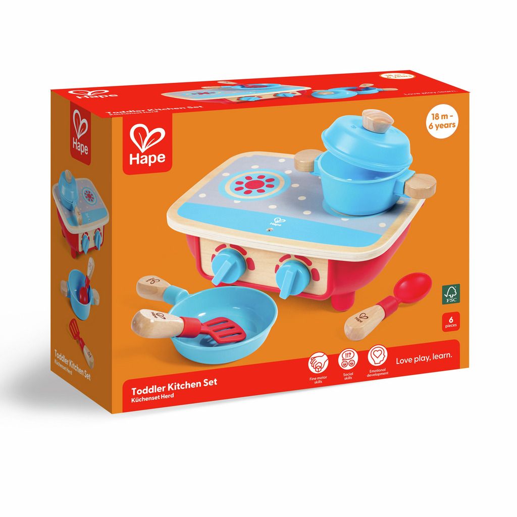 HAPE JUEGO DE COCINA DE MADERA - Imagen 3