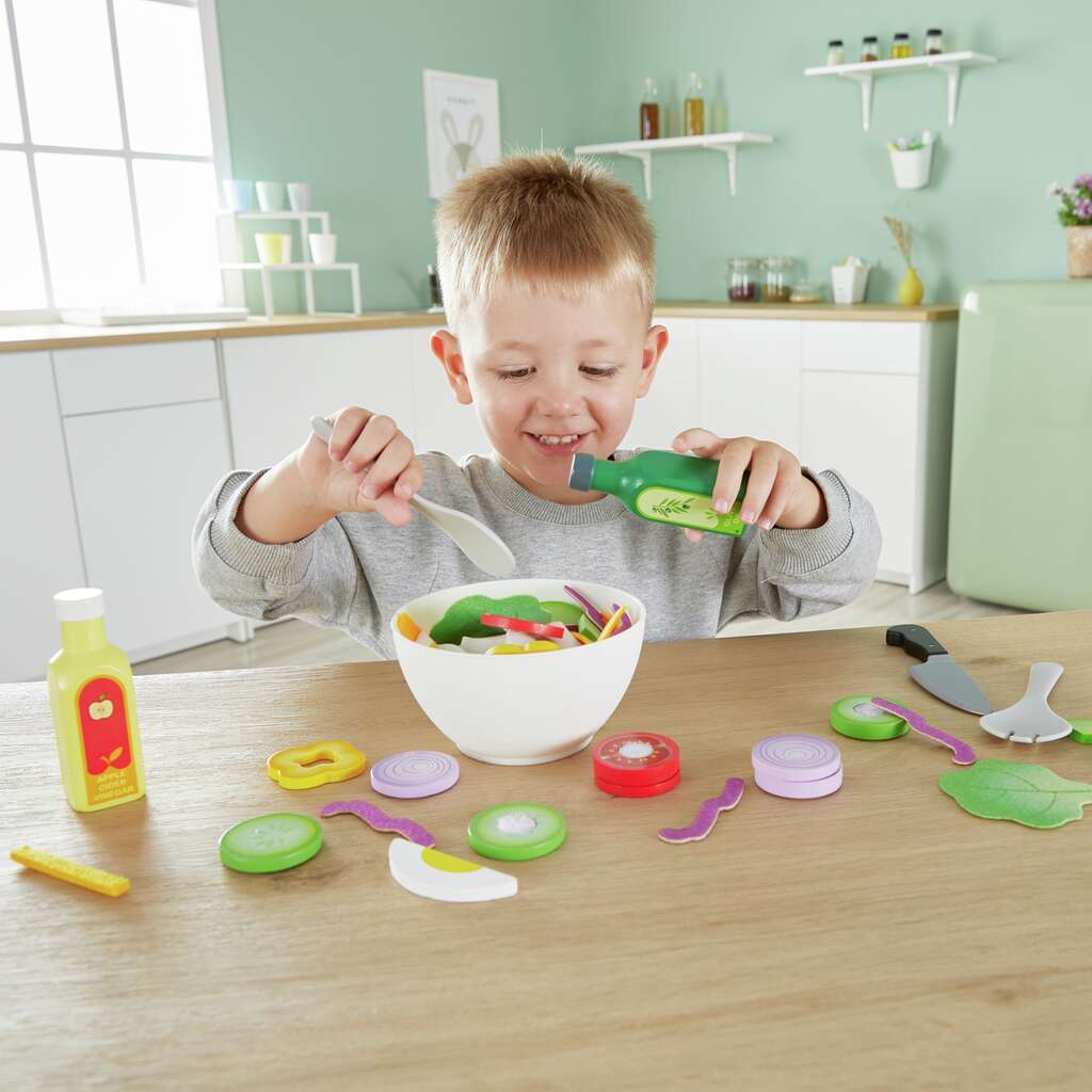 HAPE SET DE ENSALADA CON INGREDIENTES - Imagen 2