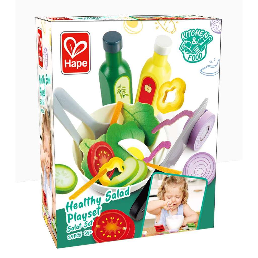 HAPE SET DE ENSALADA CON INGREDIENTES - Imagen 3