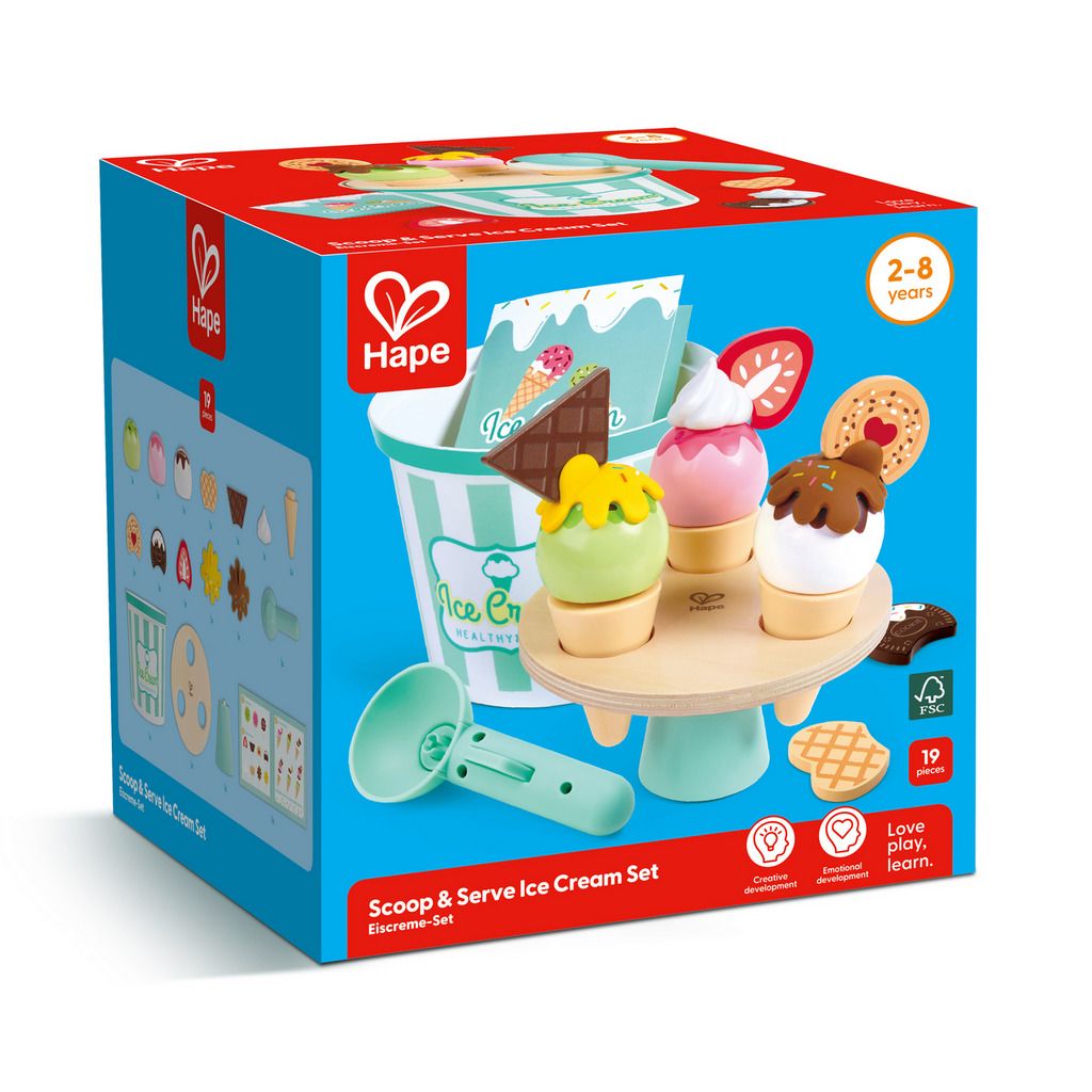 HAPE JUEGO DE HELADO SCOOP & SERVE - Imagen 2