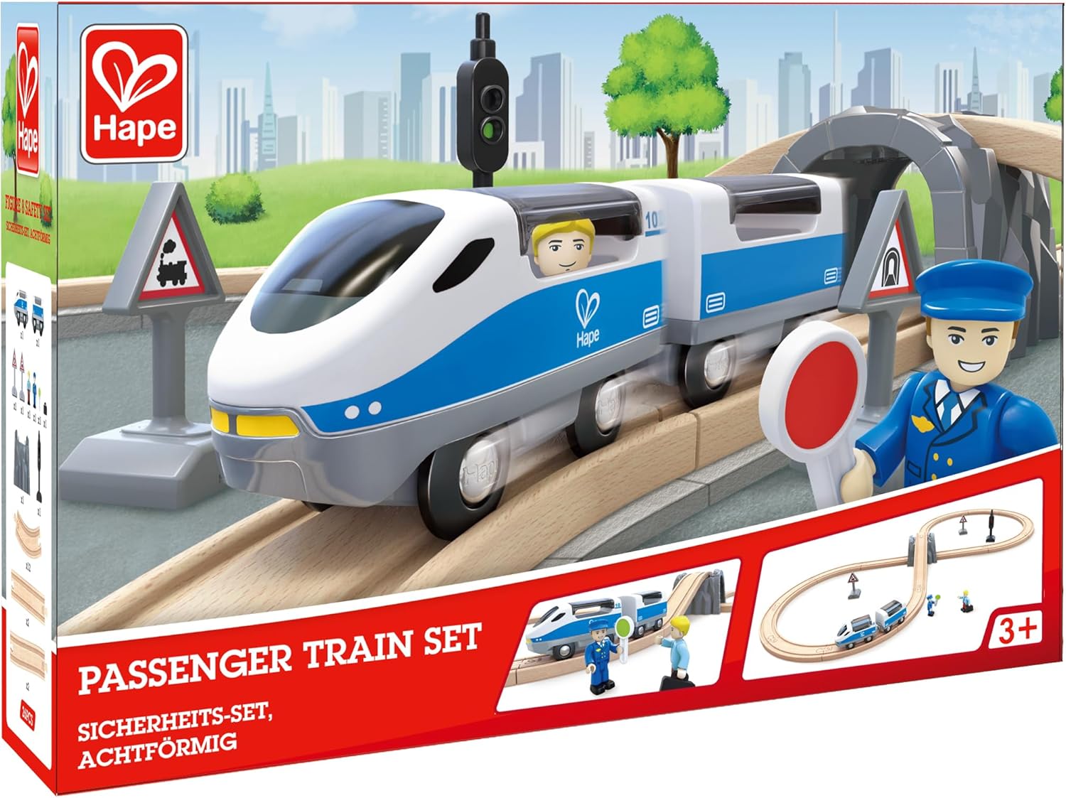 HAPE JUEGO DE TREN DE PASAJEROS - Imagen 3