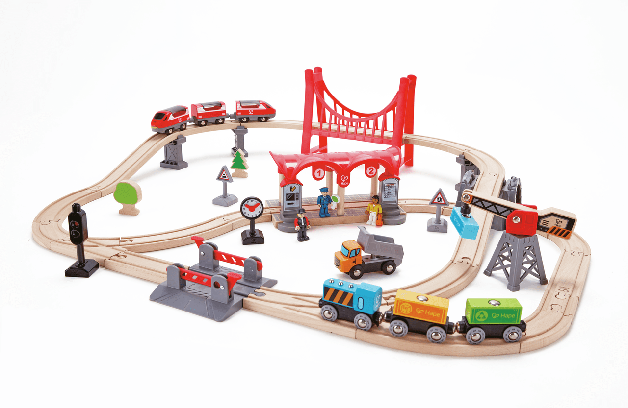 HAPE CONJUNTO DE VÍAS CIUDAD BULLICIOSA