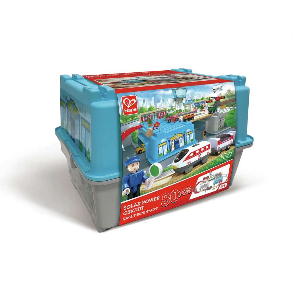 HAPE JUEGO DE BLOQUES GRAN TRANSPORTE - Imagen 3