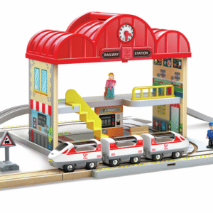 HAPE SET DE ESTACIÓN DE TREN PORTÁTIL