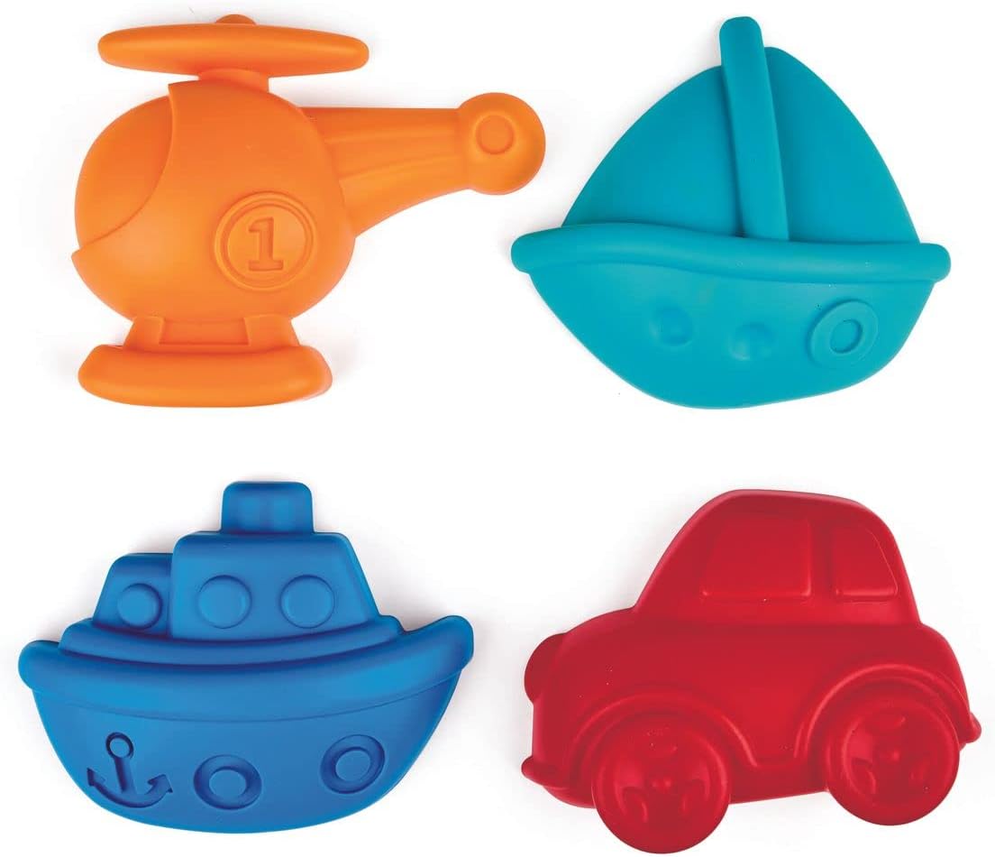 HAPE JUEGO DE MOLDES DE ARENA DE VEHÍCULOS