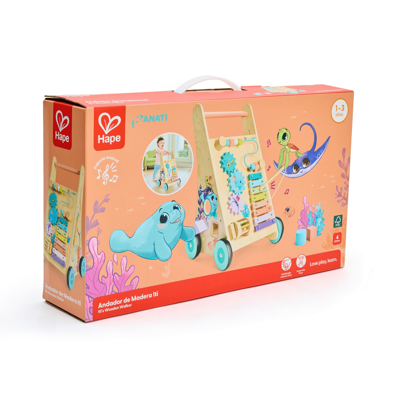 HAPE ANDADOR DE MADERA ITI - Imagen 3