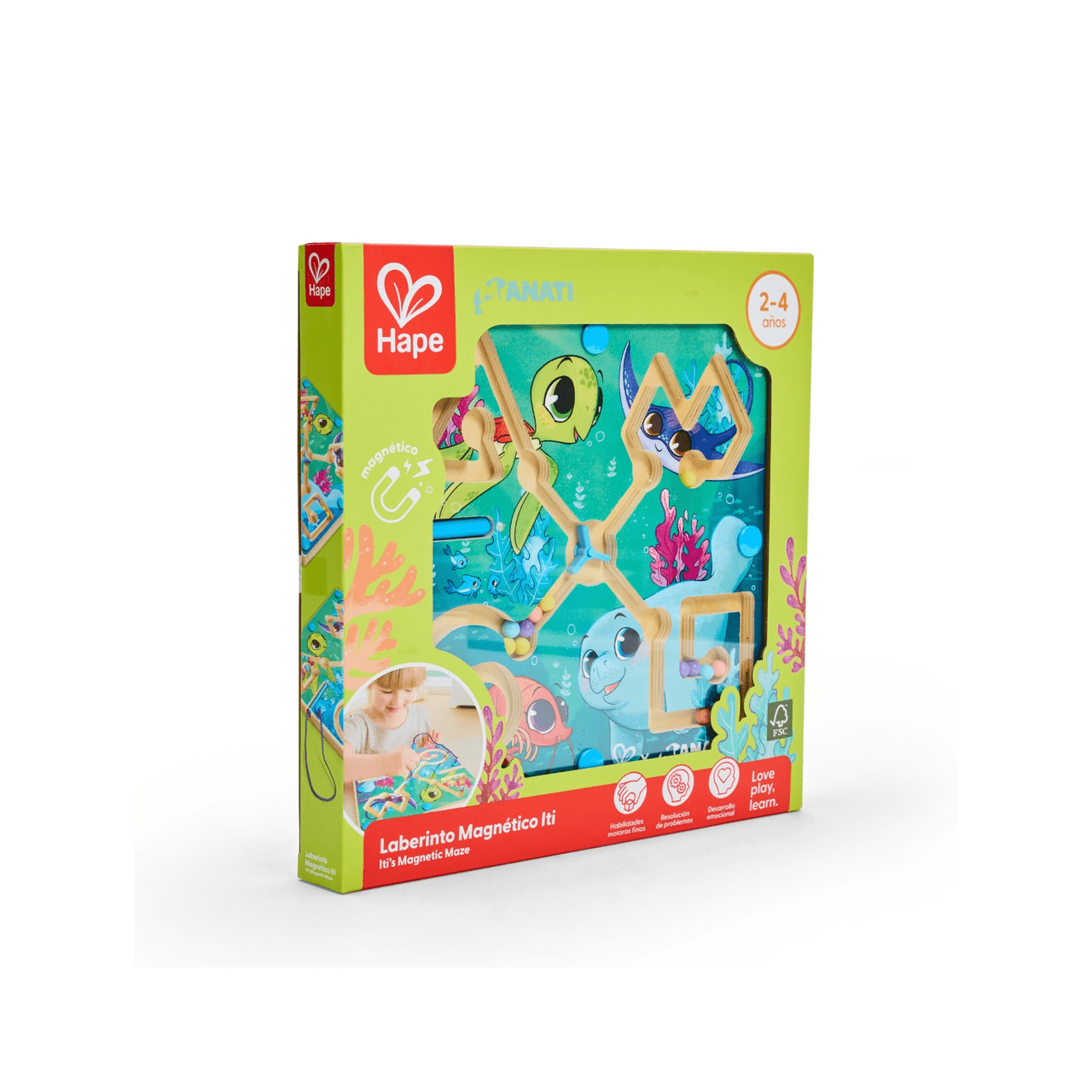 HAPE LABERINTO MAGNÉTICO ITI - Imagen 3